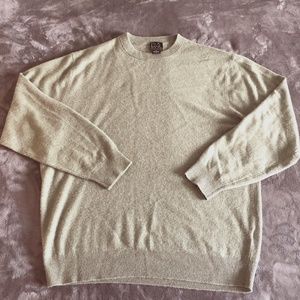 Light Green Cashmere Sweater - XL
